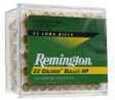 Remington Golden Bullet Rimfire 22 LR 36 gr Plated Hollow Point Ammo 100 Round Box